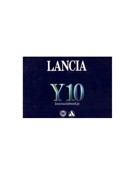 1986 LANCIA Y10 INSTRUCTIEBOEKJE NEDERLANDS