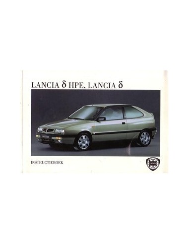 1996 LANCIA DELTA & HPE INSTRUCTIEBOEKJE NEDERLANDS