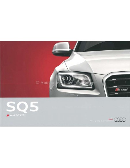 2012 AUDI SQ5 BROCHURE NEDERLANDS
