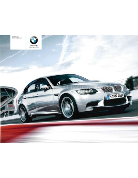 2008 BMW M3 SEDAN BROCHURE NEDERLANDS