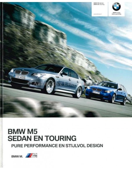 2009 BMW M5 BROCHURE NEDERLANDS