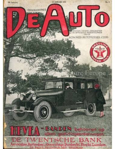 1925 DE AUTO MAGAZINE 2 NEDERLANDS