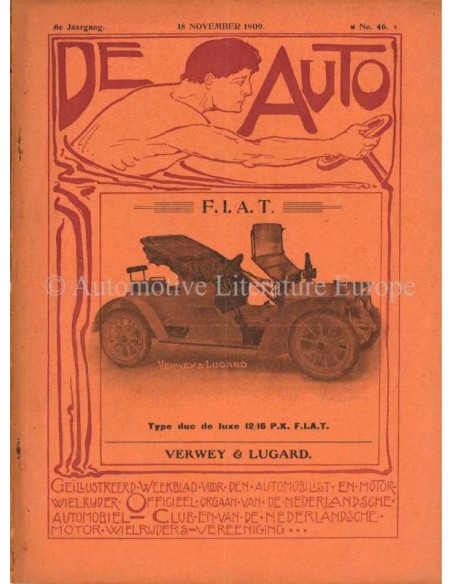 1909 DE AUTO MAGAZINE 46 NEDERLANDS