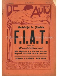 1908 DE AUTO MAGAZIN 13 NIEDERLÄNDISCH