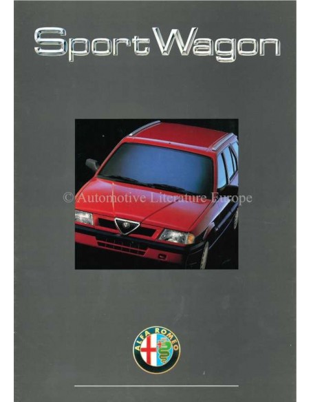 1990 ALFA ROMEO SPORTWAGON BROCHURE ITALIAN