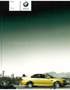 2003 BMW M3 BROCHURE NEDERLANDS