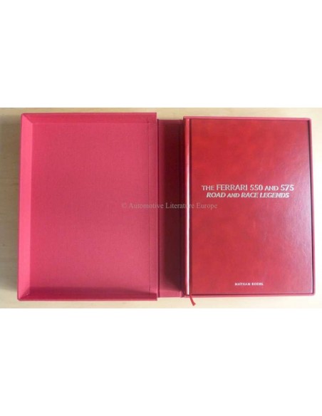 THE FERRARI 550 AND 575 ROAD AND RACE LEGENDS - THE RACING EDITION - NATHAN BEEHL - BOOK