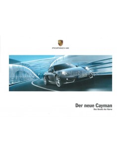 2014 PORSCHE CAYMAN HARDCOVER BROCHURE DUITS
