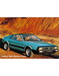 1976 LANCIA BETA MONTE-CARLO PROSPEKT ENGLISCH
