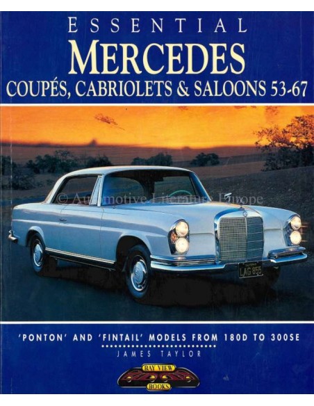 MERCEDES: SALOONS, COUPÉS AND CABRIOLETS - BOOK