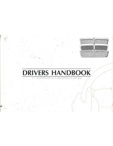 1995 JAGUAR XJ OWNERS MANUAL ENGLISH