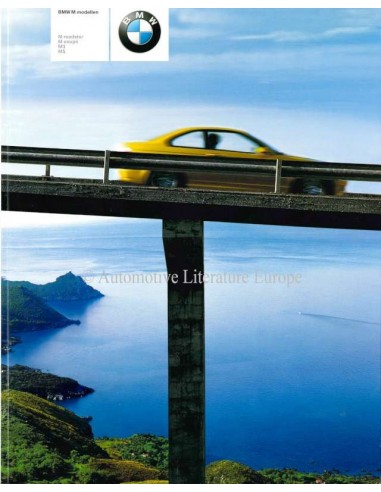 2000 BMW M PROGRAMM PROSPEKT NIEDERLÄNDISCH