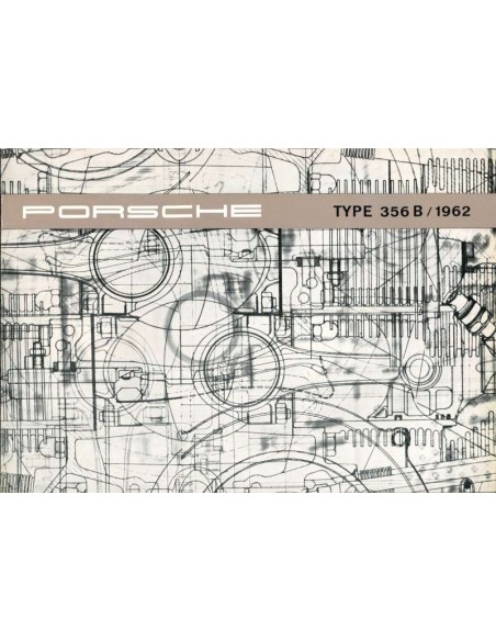 1962 PORSCHE 356 B BROCHURE ENGELS