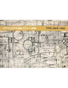 1962 PORSCHE 356 B BROCHURE ENGLISH