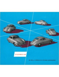1954 PORSCHE 356 BROCHURE GERMAN