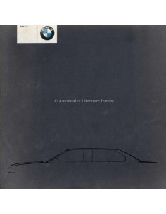 2000 BMW L7 BROCHURE ENGLISH