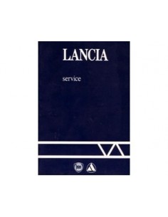 1986 LANCIA SERVICE INSTRUCTIEBOEKJE