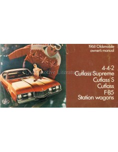 1968 OLDSMOBILE INSTRUCTIEBOEKJE ENGELS