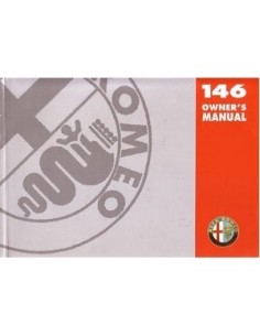 1997 ALFA ROMEO 146 INSTRUCTIEBOEKJE ENGELS