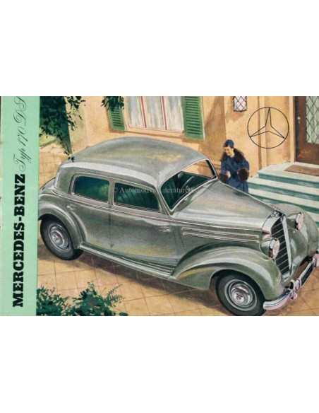 1953 MERCEDES BENZ 170DS BROCHURE GERMAN