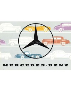 1957 MERCEDES BENZ BROCHURE GERMAN