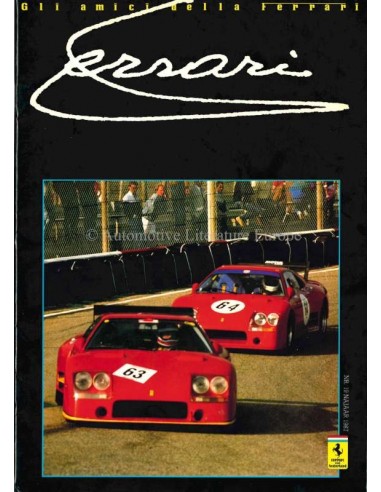 1987 FERRARI GLI AMICI DELLA MAGAZINE 19 NEDERLANDS