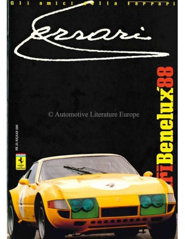1988 FERRARI GLI AMICI DELLA MAGAZINE 23 DUTCH