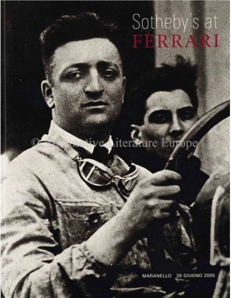 2005 SOTHEBY'S AT FERRARI AUCTION CATALOGUE