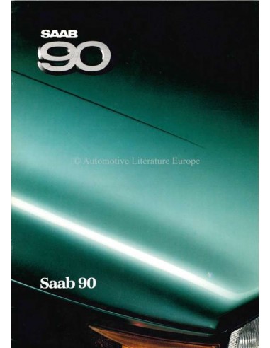 1987 SAAB 90 PROSPEKT NIEDERLÄNDISCH