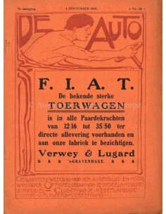 1910 DE AUTO MAGAZIN 35 NIEDERLÄNDISCH