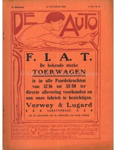 1910 DE AUTO MAGAZIN 41 NIEDERLÄNDISCH