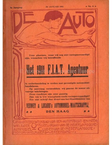 1911 DE AUTO MAGAZINE 4 NEDERLANDS