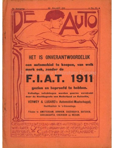 1911 DE AUTO MAGAZINE 13 DUTCH