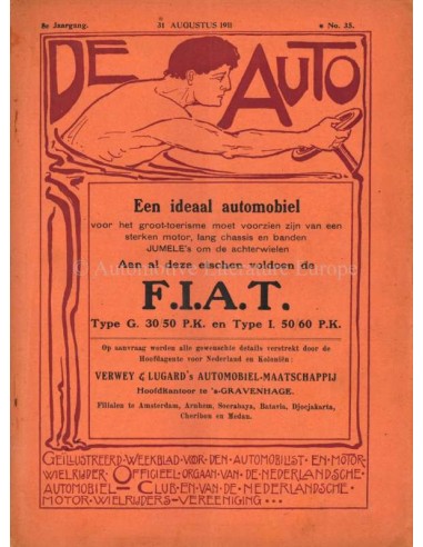 1911 DE AUTO MAGAZIN 35 NIEDERLÄNDISCH