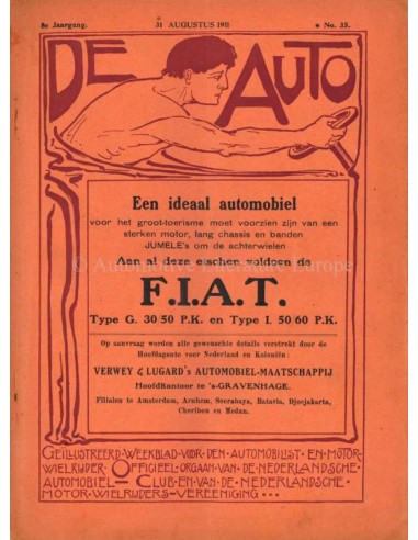 1911 DE AUTO MAGAZINE 35 DUTCH