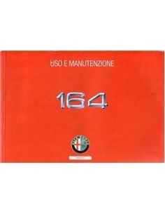 1996 ALFA ROMEO 164 OWNERS MANUAL ITALIAN