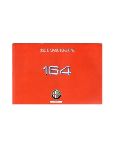 1996 ALFA ROMEO 164 BETRIEBSANLEITUNG ITALIENISCH