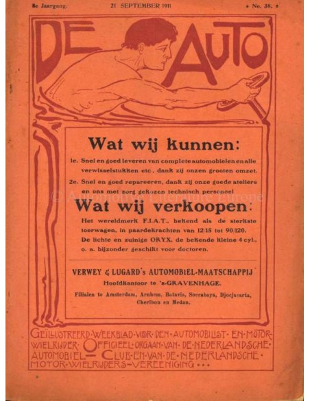 1911 DE AUTO MAGAZINE 38 NEDERLANDS