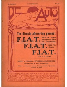 1911 DE AUTO MAGAZINE 41 DUTCH