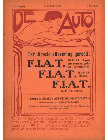 1911 DE AUTO MAGAZINE 41 NEDERLANDS