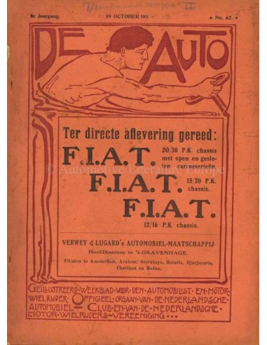 1911 DE AUTO MAGAZINE 42 NEDERLANDS