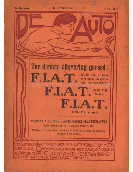 1911 DE AUTO MAGAZINE 42 NEDERLANDS