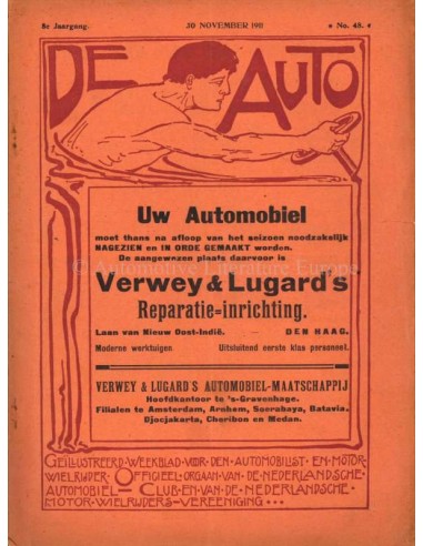 1911 DE AUTO MAGAZINE 48 DUTCH