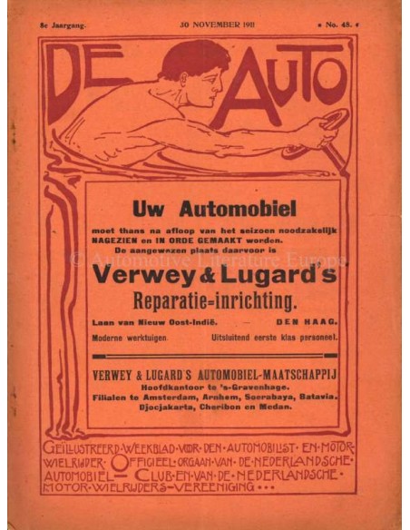 1911 DE AUTO MAGAZINE 48 DUTCH