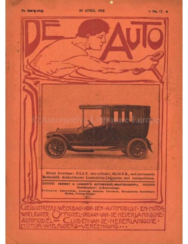 1912 DE AUTO MAGAZIN 17 NIEDERLÄNDISCH