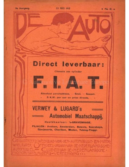 1912 DE AUTO MAGAZINE 21 DUTCH