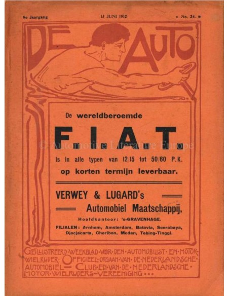 1912 DE AUTO MAGAZINE 24 DUTCH