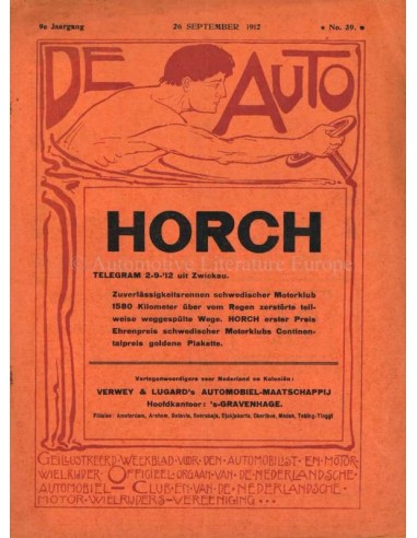 1912 DE AUTO MAGAZINE 39 DUTCH