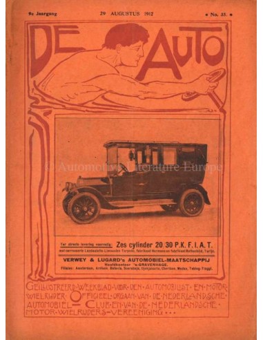 1912 DE AUTO MAGAZINE 35 NEDERLANDS