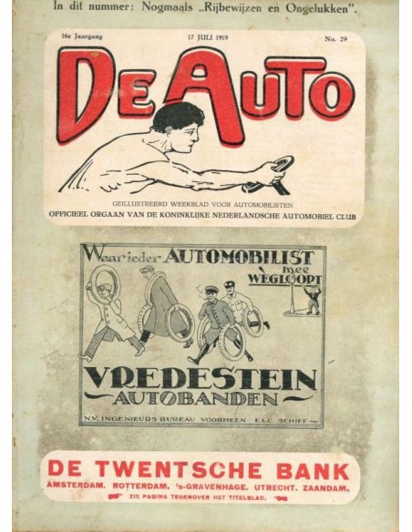 1919 DE AUTO MAGAZIN 29 NIEDERLÄNDISCH